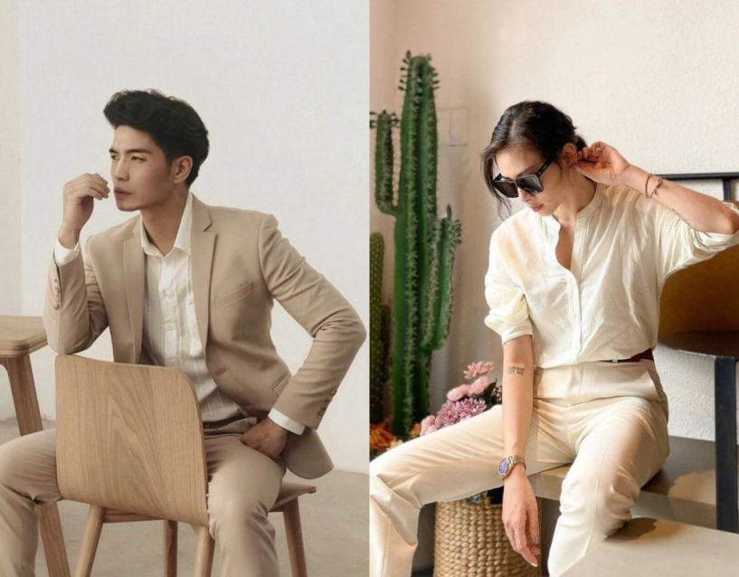 Ngô thanh vân-huy trần lộ ảnh diện đồ ngủ đôi tình tứ soi style ngày thường đồng điệu đến lạ - 8