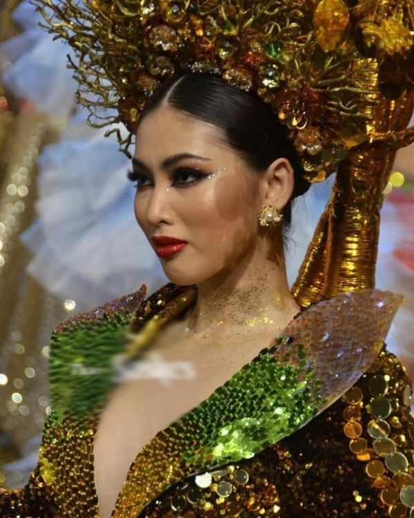 Ngọc thảo diện trang phục lá ngọc cành vàng càn quét sân khấu quốc tế - 4