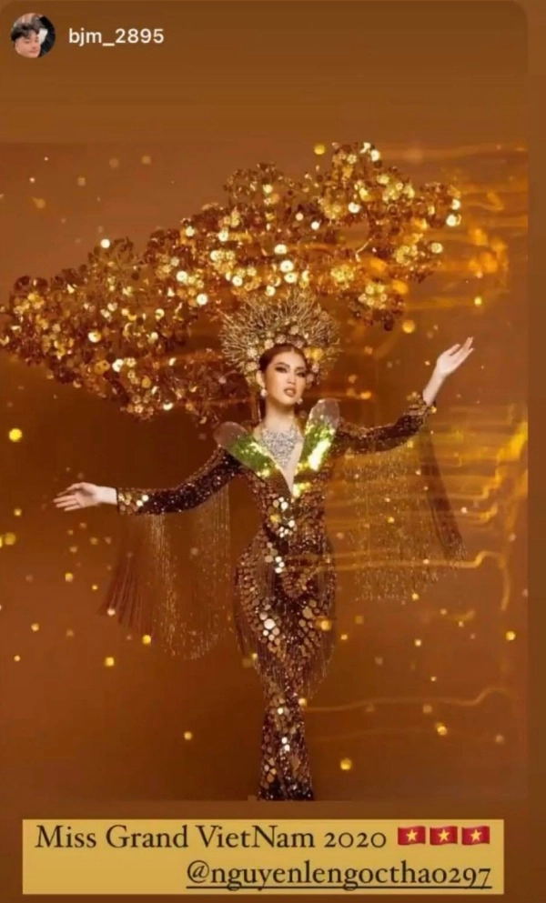 Ngọc thảo diện trang phục lá ngọc cành vàng càn quét sân khấu quốc tế - 12