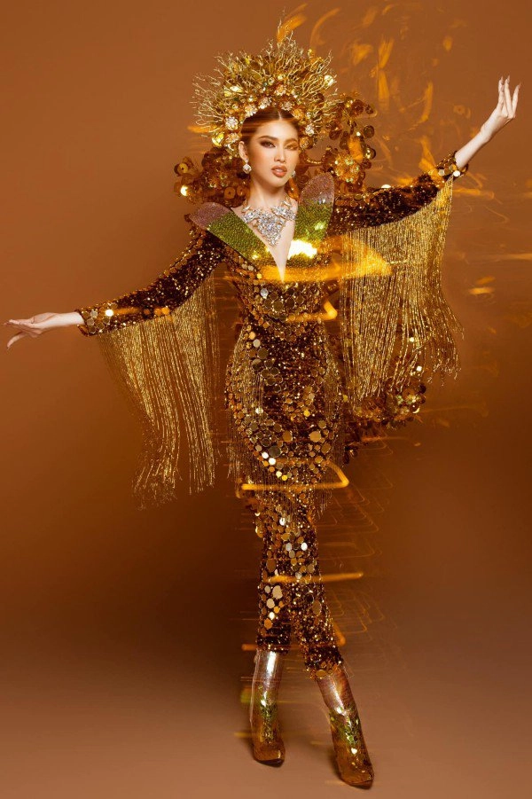 Ngọc thảo diện trang phục lá ngọc cành vàng càn quét sân khấu quốc tế - 20