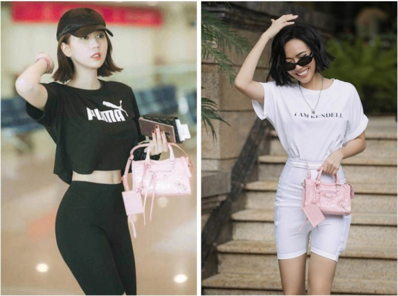 Ngọc trinh vừa sắm túi tí honđựng không khí 60 triệu diệu nhi hôm sau xúng xính chiếc y hệt - 10