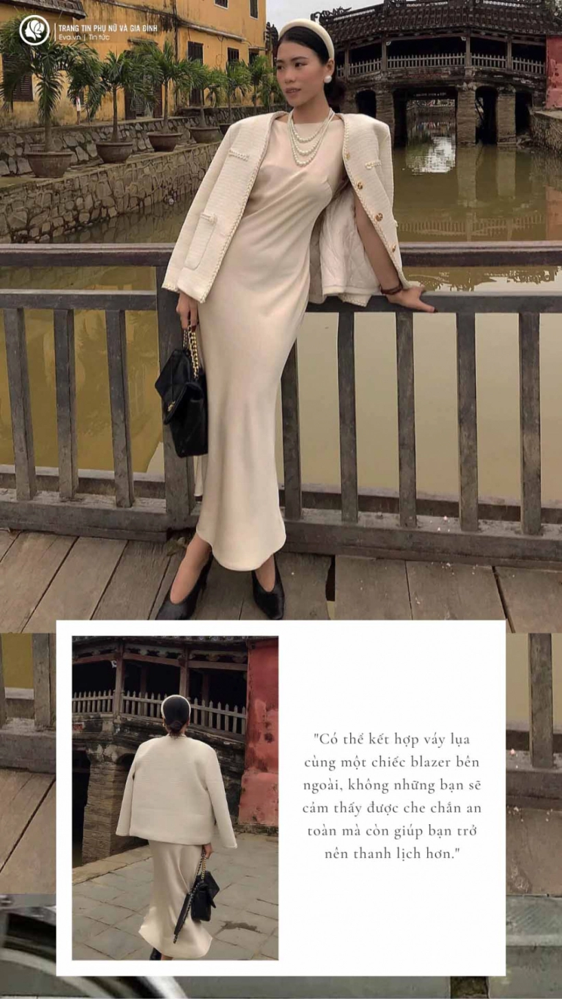 Ngực lép mặc gì cho sang cô nàng này còn hé lộ luôn bí kíp diện thơ như gái pháp - 11