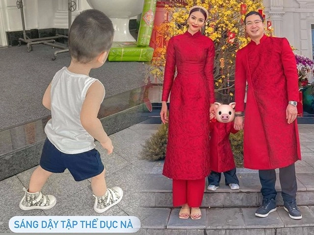 Nhà đông con đỗ mạnh cường chăm chút đồ hiệu từng nhóc tì có món hơn 20 triệu - 14