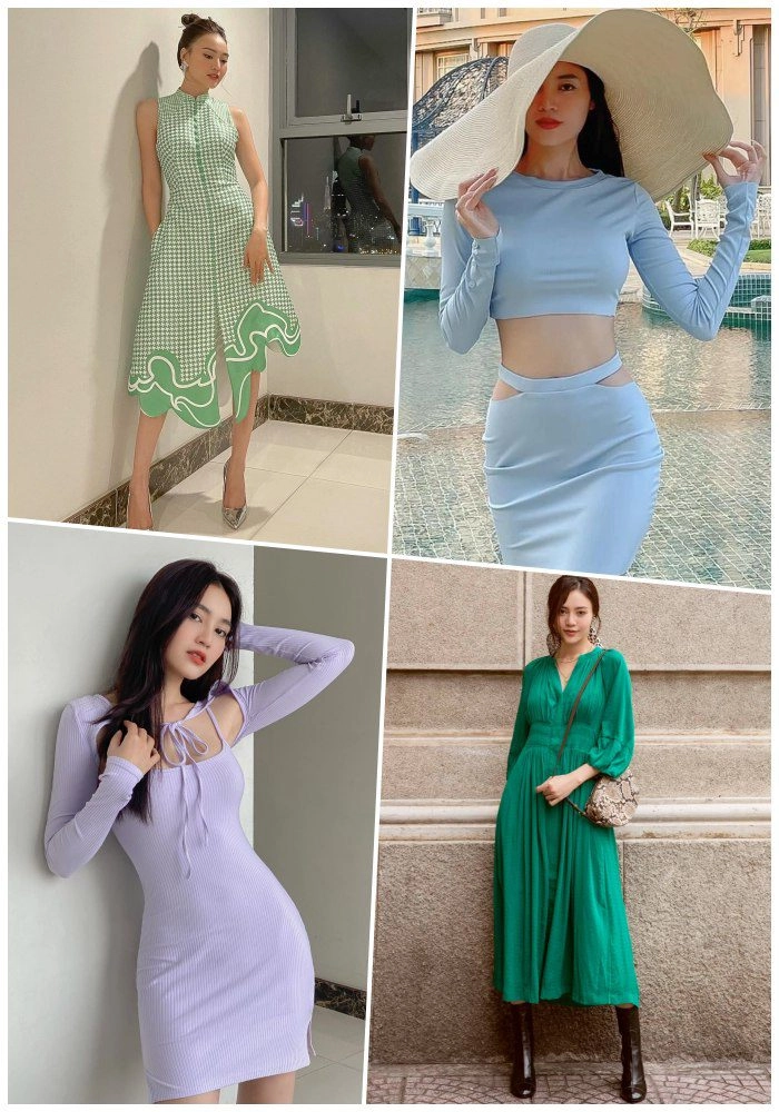 Ninh dương lan ngọc hoá nữ sinh mặc váy ngắn xinh xắn khoe chân thon dài - 4