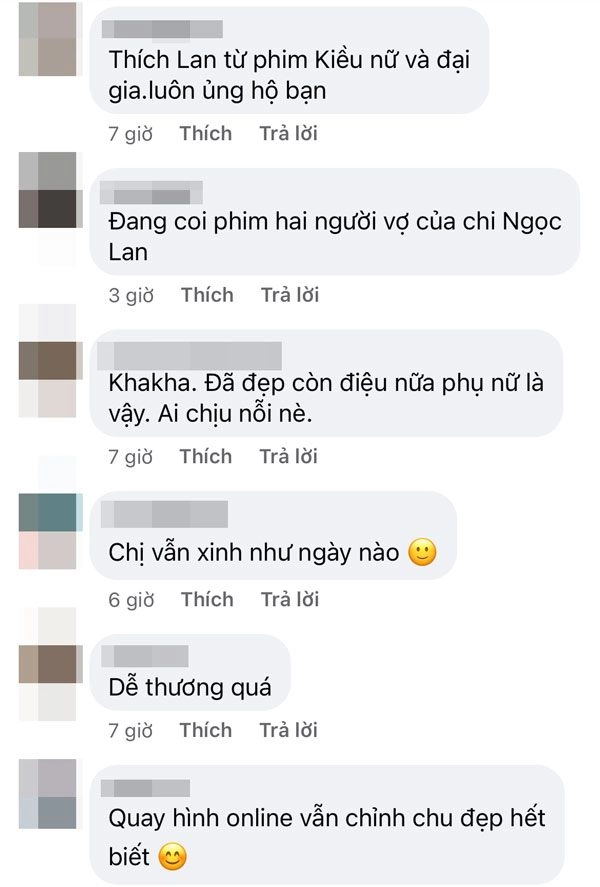 Ở nhà livestream ngọc lan vẫn diện áo dài đi giày cao gót chỉnh tề - 3