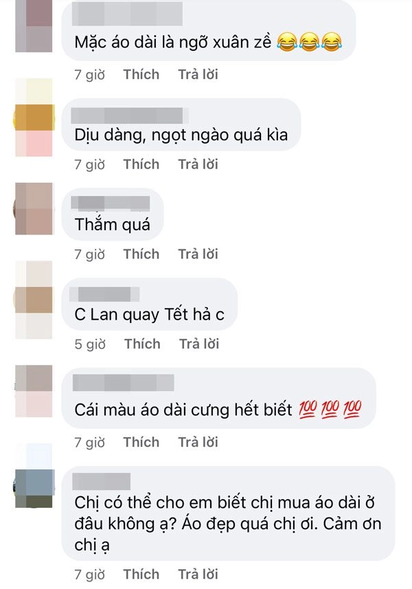 Ở nhà livestream ngọc lan vẫn diện áo dài đi giày cao gót chỉnh tề - 4