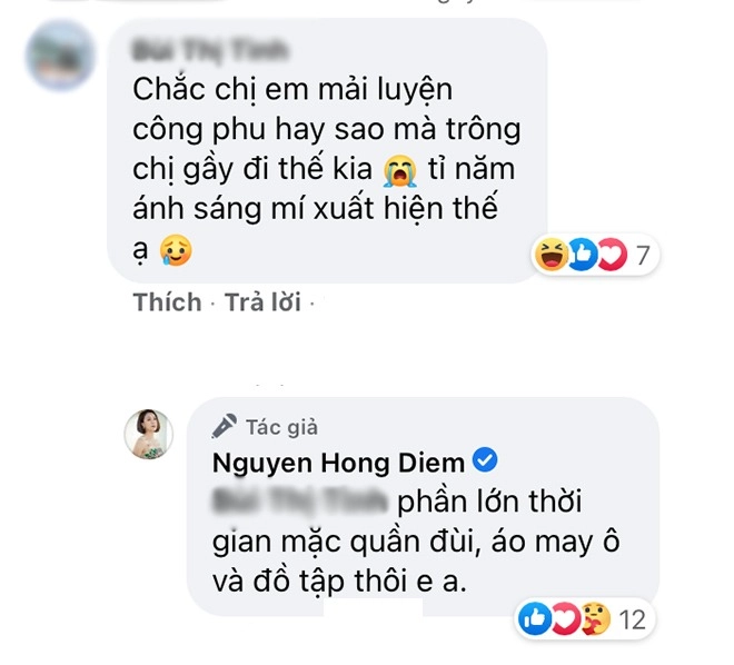 Ở nhà mùa dịch mà dáng càng mi nhon hồng diễm liền bị hồng đăng dìm tơi tả - 5