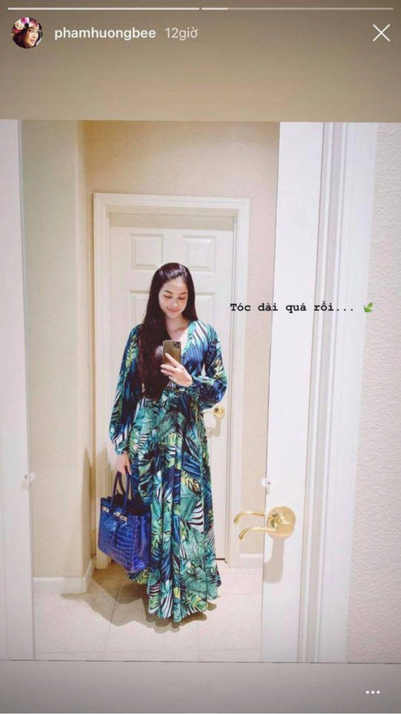 Phạm hương hiếm hoi tung ảnh ngày bé cùng con diện chỉ 1 màu nhưng soi giá mới bật ngửa - 9