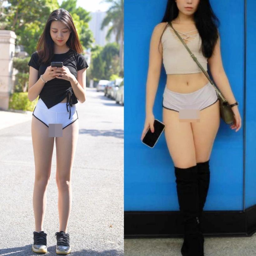 Phản cảm khi hotgirl phòng gym làm trò với quần tập ngườidiện mỏng như sương người lồ lộ ngấn mông - 9
