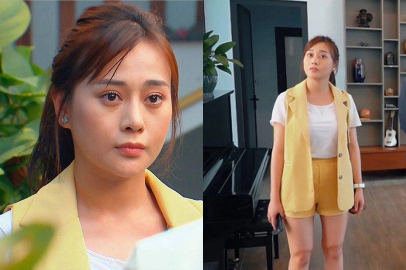 Phương oanh ăn mặc quê mùa để tình địch màn ảnh vượt mặt ở hương vị tình thân 2 - 10