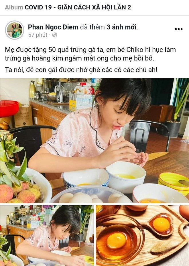 Sài gòn giãn cách lê phương bảo thy được chồng phục vụ lan khuê nấu 3 bữa tắm 4 lần - 15