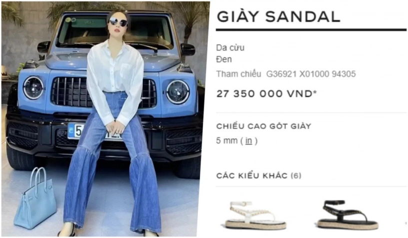 Sáng mặc đồ bộ làm bánh mì đàm thu trang tối xuất chiêu ăn diện chuẩn phu nhân hào môn - 5