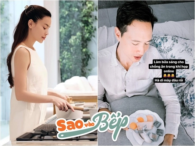 Sao vào bếp kim lý nấu ăn cùng subeo dùng lò nướng trăm triệu hồ ngọc hà chỉ ngồi hưởng - 8