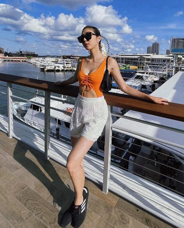 Siêu mẫu ngọc quyên diện bikini khoe body mướt mắt sau thời gian dài làm mẹ đơn thân - 10