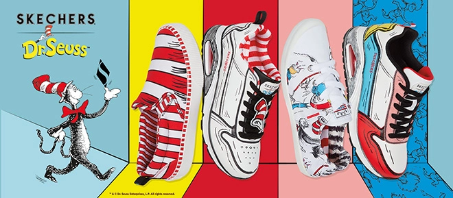 Skechers x dr seuss bộ sưu tập lấy cảm hứng từ bộ truyện tranh đình đám - 1