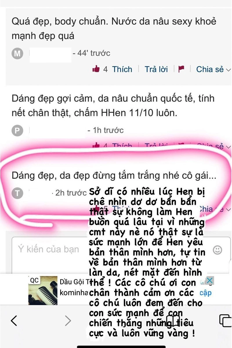 Sở hữu báu vật hình thể lệch chuẩn hhen niê được fan ồ ạt xin đừng làm một điều - 1