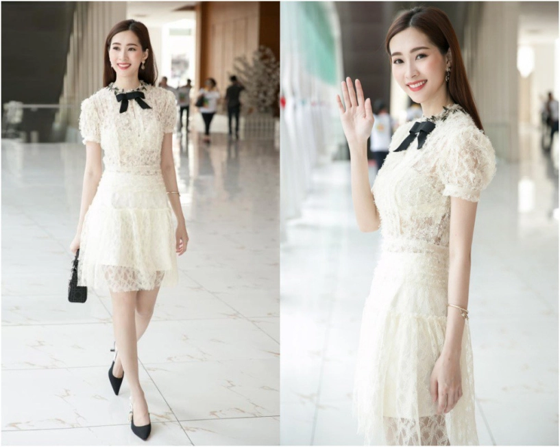 So style mẹ 2 con đặng thu thảo với trước đây vẫn diện đầm trắng nhưng giờ sang chảnh hơn - 8