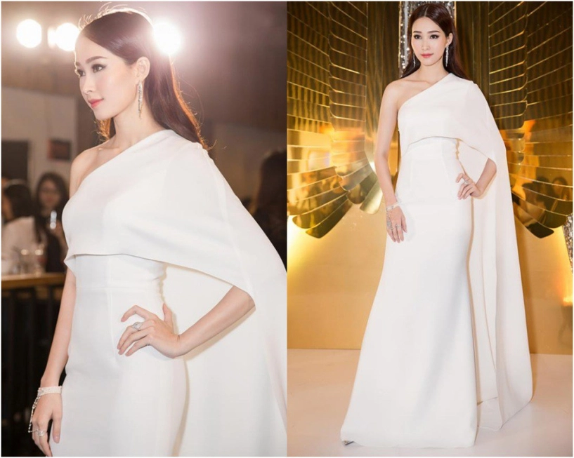 So style mẹ 2 con đặng thu thảo với trước đây vẫn diện đầm trắng nhưng giờ sang chảnh hơn - 9