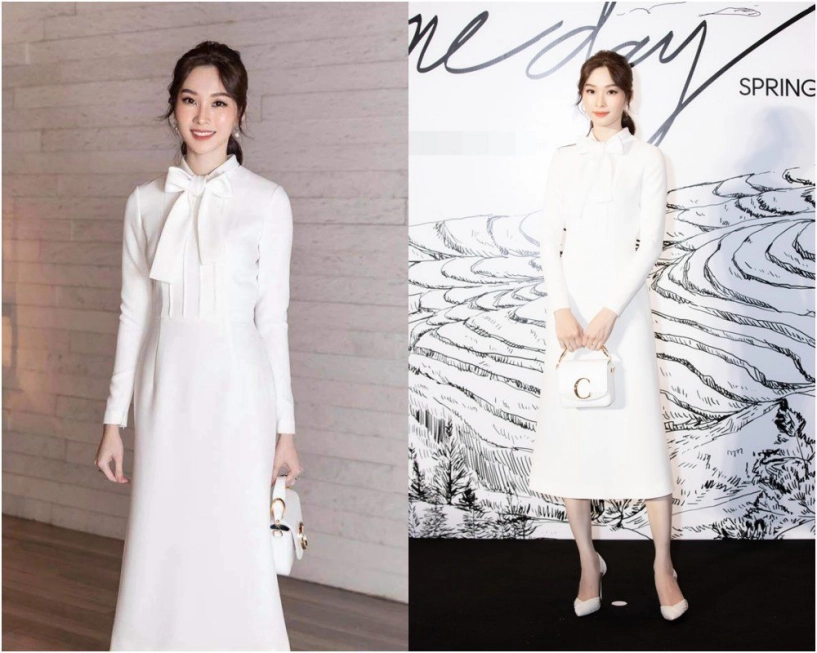So style mẹ 2 con đặng thu thảo với trước đây vẫn diện đầm trắng nhưng giờ sang chảnh hơn - 11