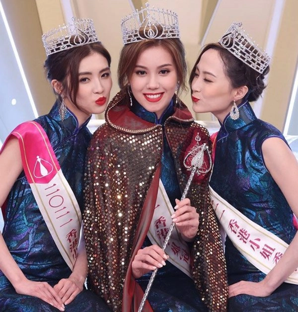 Tân hoa hậu hồng kông không bị phản đối vì nhan sắc xinh đẹp học thức cao - 2