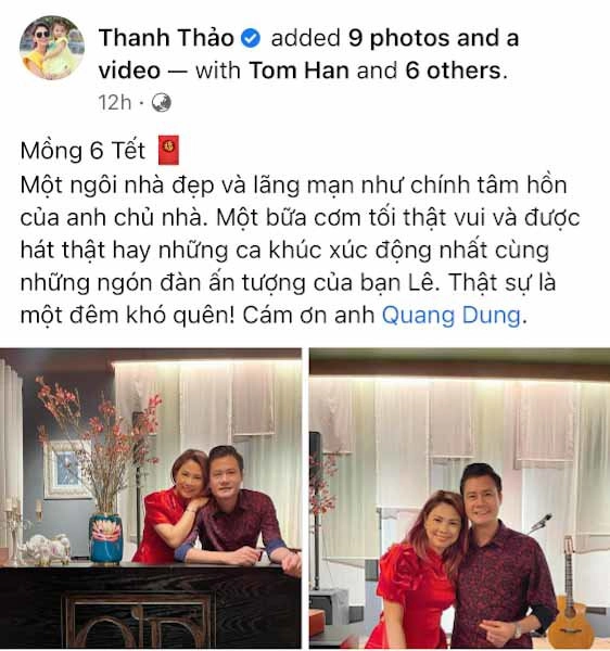 Thanh thảo khen không ngớt khi thăm nhà quang dũng nhìn ảnh hiểu liền tại sao - 2