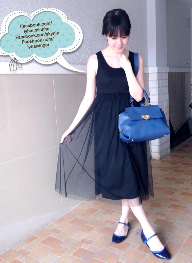 Thời trang bầu bí ngắm là yêu của bà xã lý hải - 14