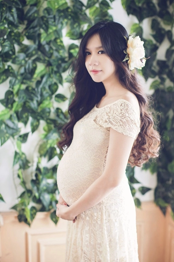 Thời trang bầu bí ngắm là yêu của bà xã lý hải - 20