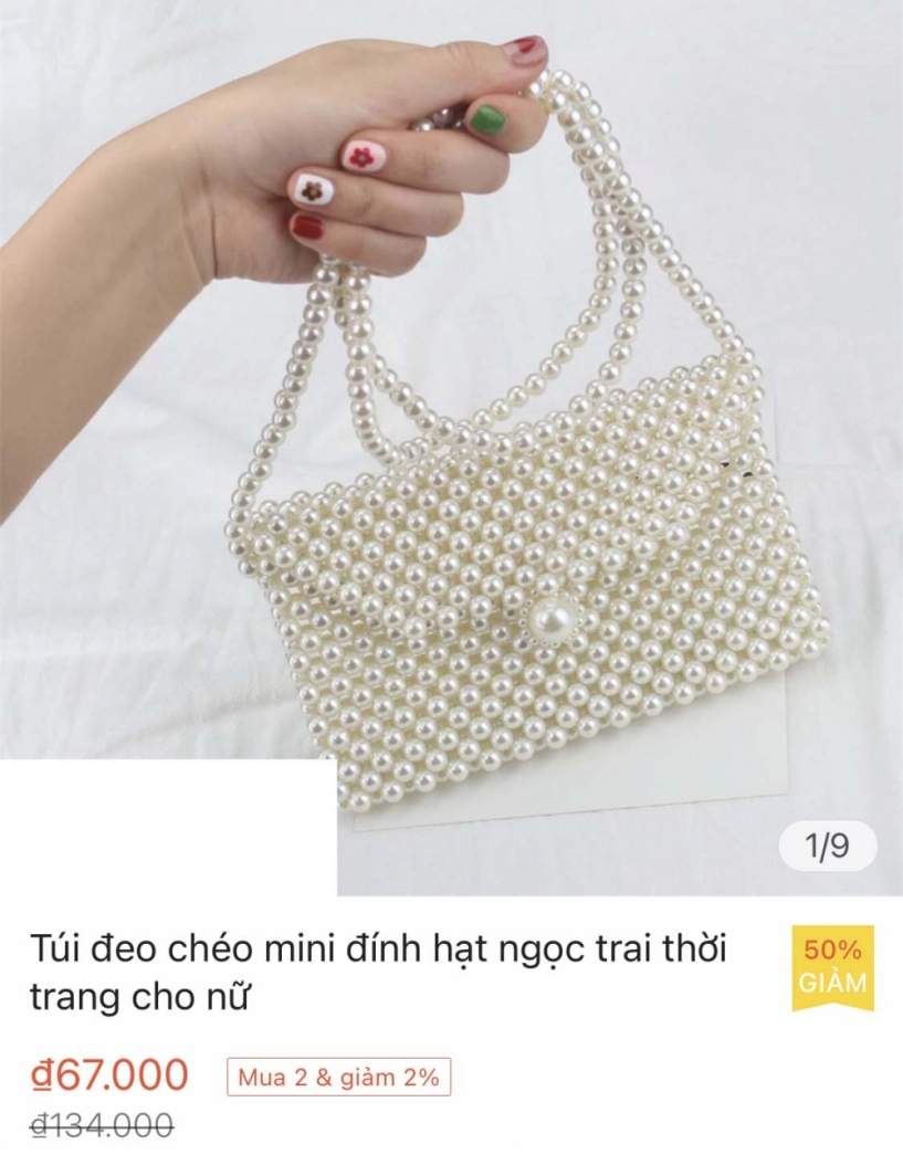 Thuỷ tiên đi sao kê đẹp như tiểu thư xách túi ngọc trai được bán tràn lan giá ngã cây - 9