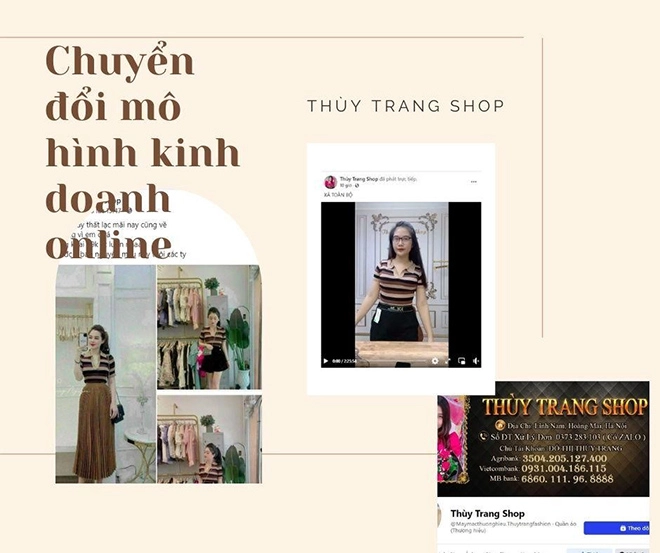 Thùy trang shop chuyển đổi mô hình kinh doanh thời trang để tồn tại trong mùa dịch - 2