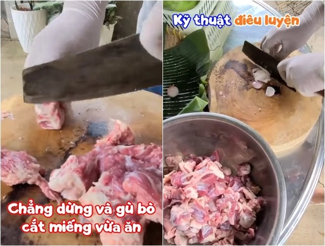 Trường giang kiếm đồ nấu ăn tuột cả dép làm món bò siêu ngon ngọt nhờ cho một loại nước - 7