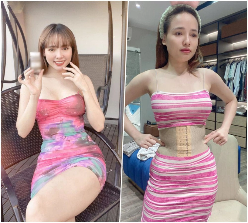 Từng bị chồng nhắc vì hớ hênh trên livestream vợ lê hoàng the men giờ gợi cảm theo cách riêng - 4