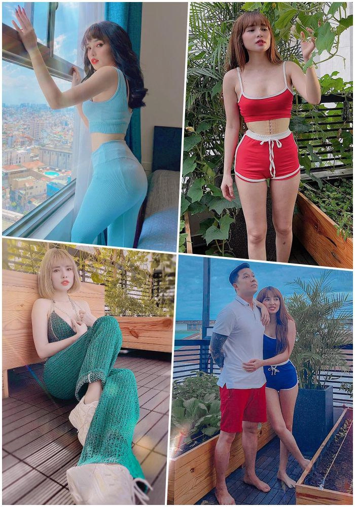 Từng bị chồng nhắc vì hớ hênh trên livestream vợ lê hoàng the men giờ gợi cảm theo cách riêng - 5