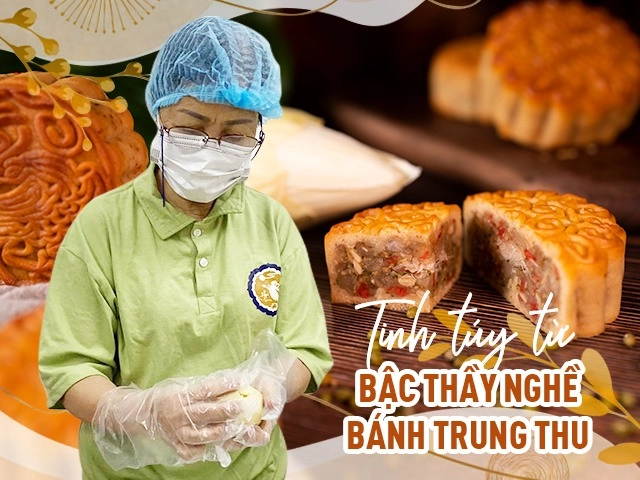 Vợ chồng u60 gìn giữ bánh trung thu gia truyền mùa dịch vẫn cháy hàng bán 40-50 nghìn cái - 1