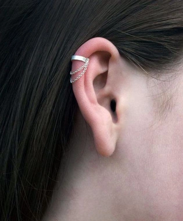 Xu hướng ear cuff độc lạ chẳng cần bấm lỗ tai cũng đeo khuyên chất lừ - 3