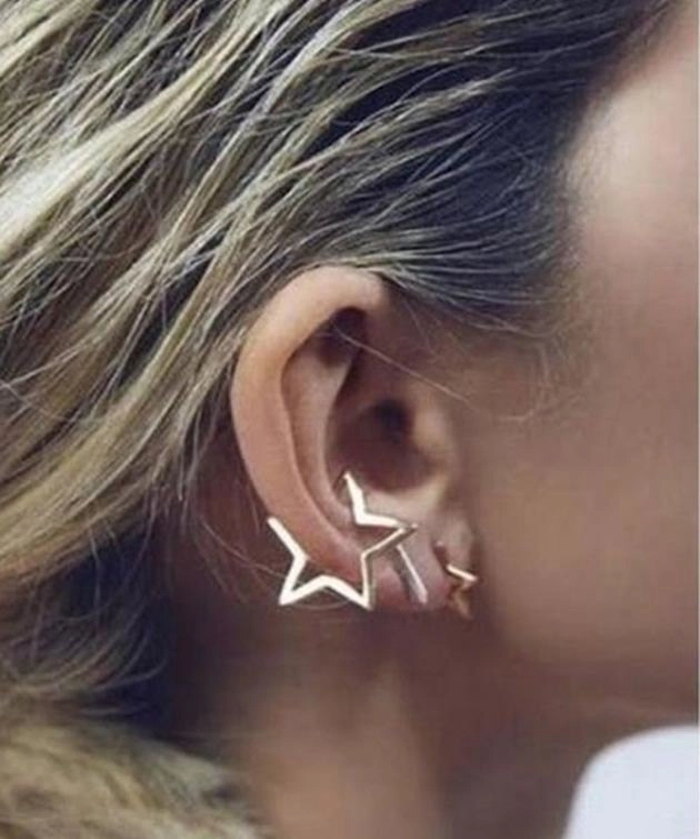 Xu hướng ear cuff độc lạ chẳng cần bấm lỗ tai cũng đeo khuyên chất lừ - 6
