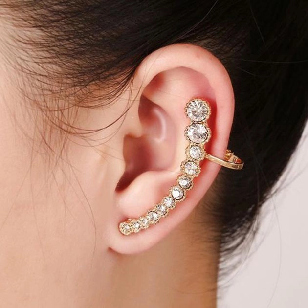Xu hướng ear cuff độc lạ chẳng cần bấm lỗ tai cũng đeo khuyên chất lừ - 9