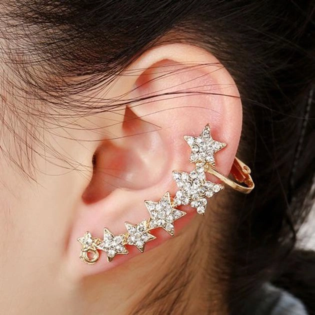 Xu hướng ear cuff độc lạ chẳng cần bấm lỗ tai cũng đeo khuyên chất lừ - 10
