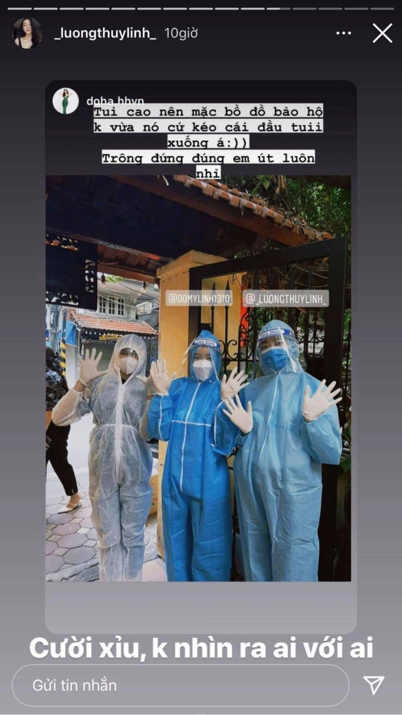 Xúc động hình ảnh hoa hậu đi từ thiện mùa covid áo quần bình dân che đậy kín mít - 1