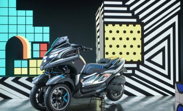 Yamaha 3ct - mẫu xe tay ga 3 bánh độc đáo sẽ được ra mắt vào sự kiện tokyo motor show 2310 - 3