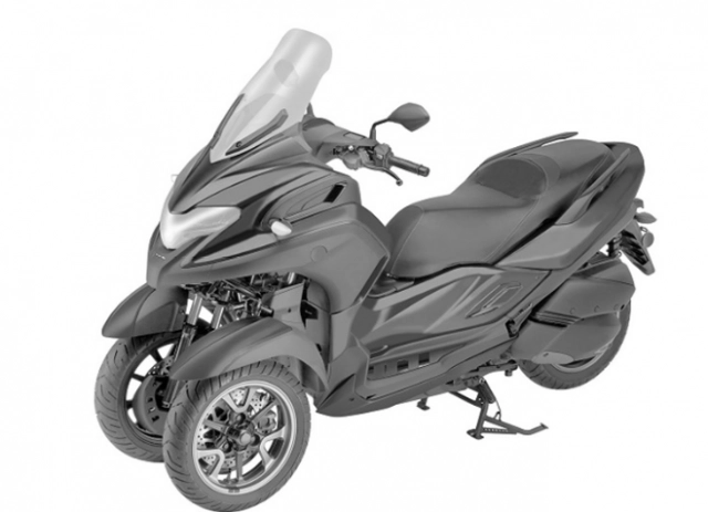 Yamaha 3ct - mẫu xe tay ga 3 bánh độc đáo sẽ được ra mắt vào sự kiện tokyo motor show 2310 - 4