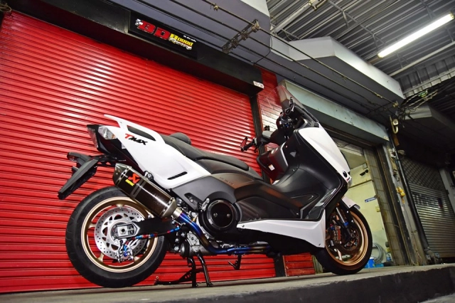 Yamaha tmax 530 độ hào nhoáng với đồ chơi cực chất - 1