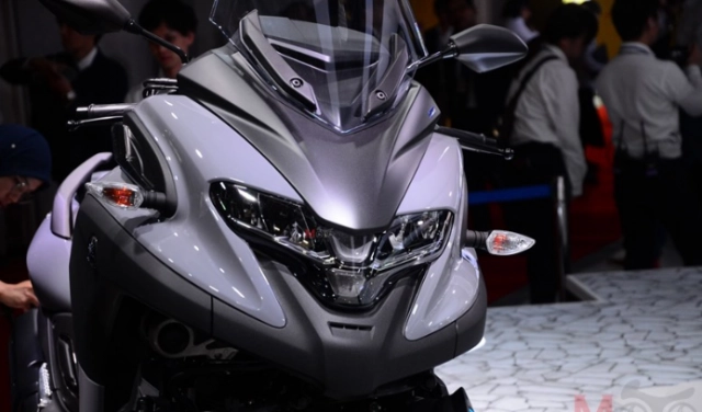 Yamaha tricity 300 3ct hoàn toàn mới ra mắt với thiết kế 3 bánh độc đáo - 1