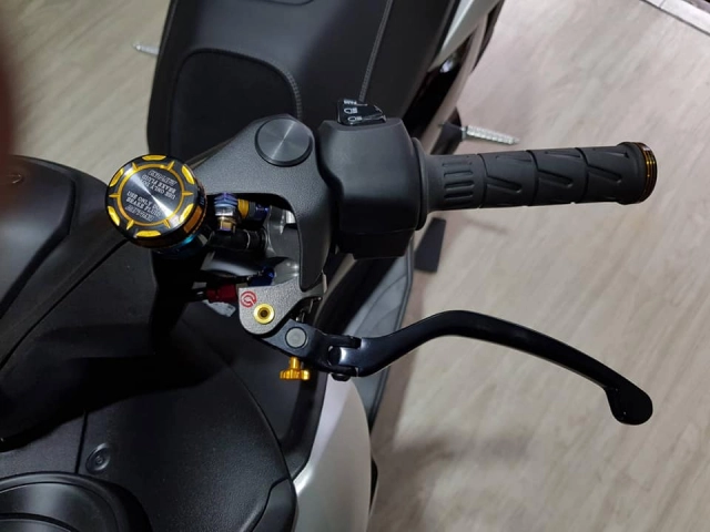 Yamaha xmax 300 độ ấn tượng với dàn chân pkl lực lưỡng - 6