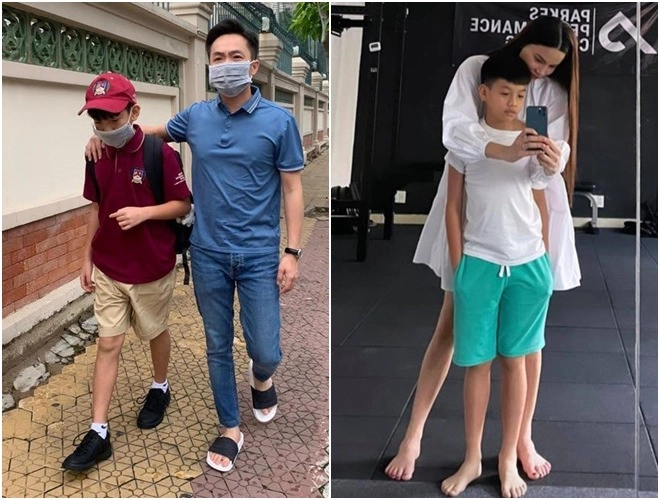Bằng kiều chiều cao khiêm tốn 1m65 con 15 tuổi đã cao 1m8 vợ cũ nói câu quá đúng - 4