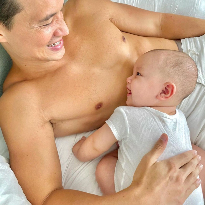 Chồng ấn độ nói tiếng việt cực hài khi chăm con võ hạ trâm nghe xong bó tay - 7