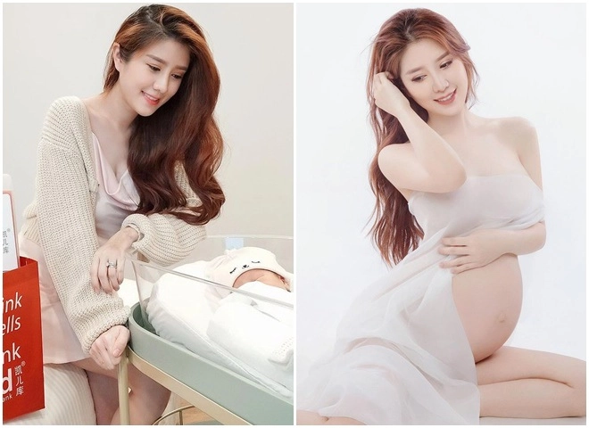 Hotgirl tiếp viên hàng không khoe cảnh cho con bú trong viện phụ sản - 4