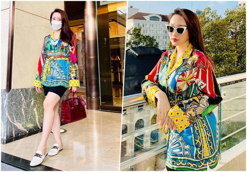 Mang bầu tăng cân vợ kém 16 tuổi của chi bảo vẫn có mặt vline da căng bóng như gương - 2
