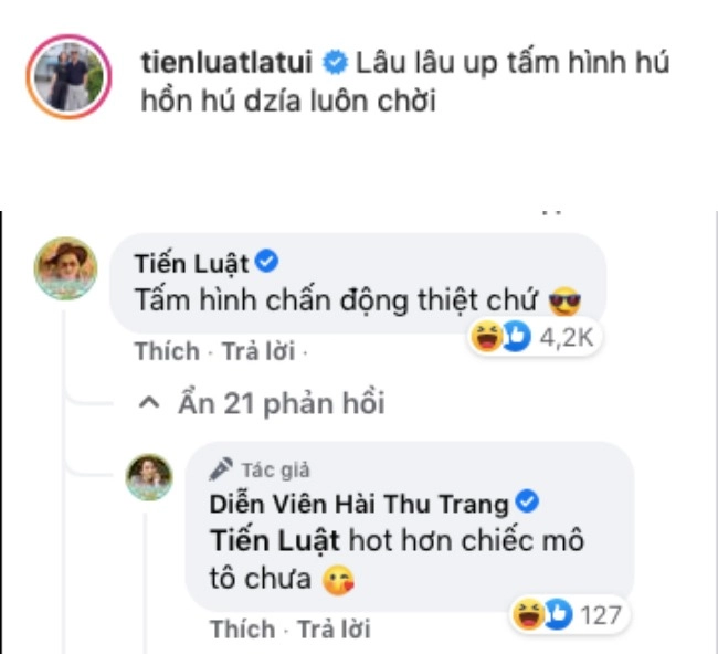 Thu trang đăng hình khoe thềm ngực lụa là cđm réo gọi anh luật chịu sao nổi - 2