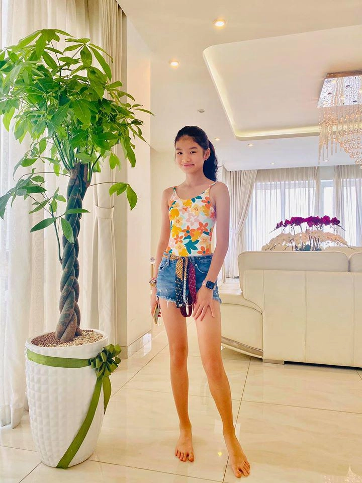 13 tuổi bỗng có em cùng cha khác mẹ con gái trương ngọc ánh quý con riêng trần bảo sơn - 9