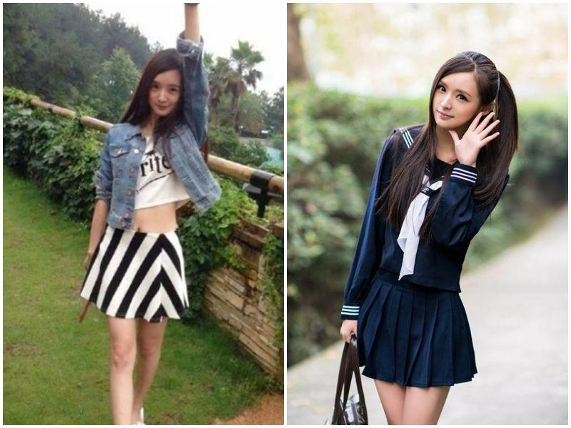 bản sao người nổi tiếng triệu vy nhật bản gợi cảm 9x dao kéo giống phạm băng băng xuống cấp - 6
